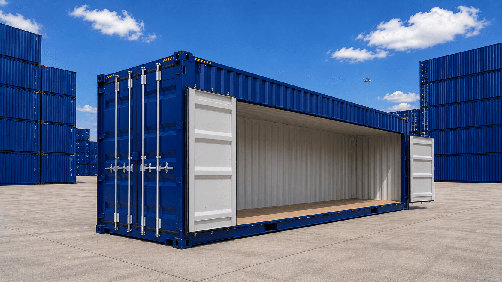40FT High Cube Open Side Container shipping container