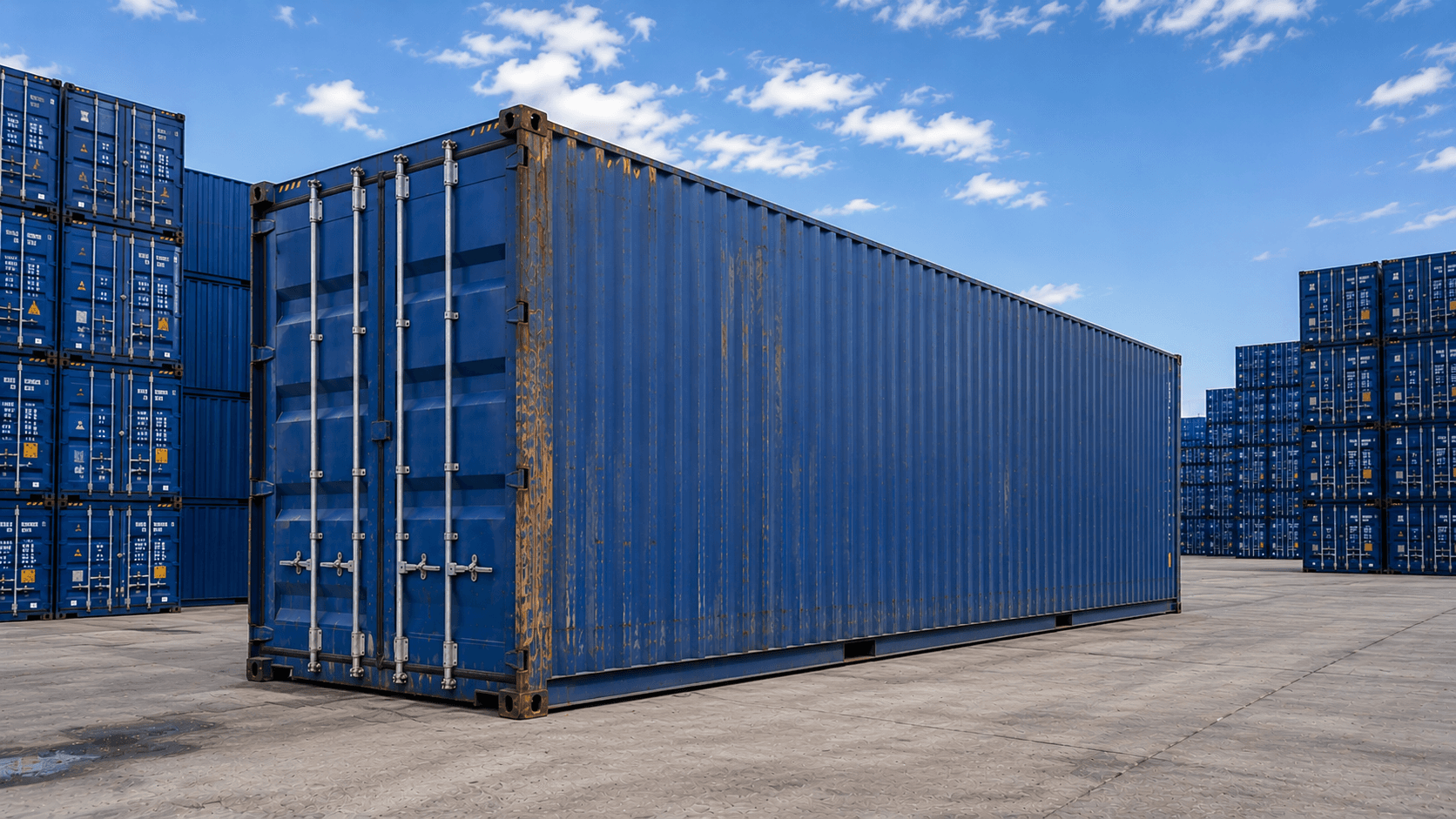 40FT High Cube Used Container shipping container