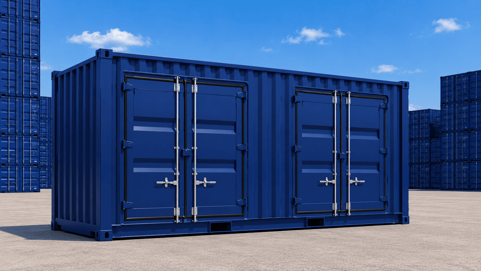 20FT High Cube Open Side Container — 20FT shipping container