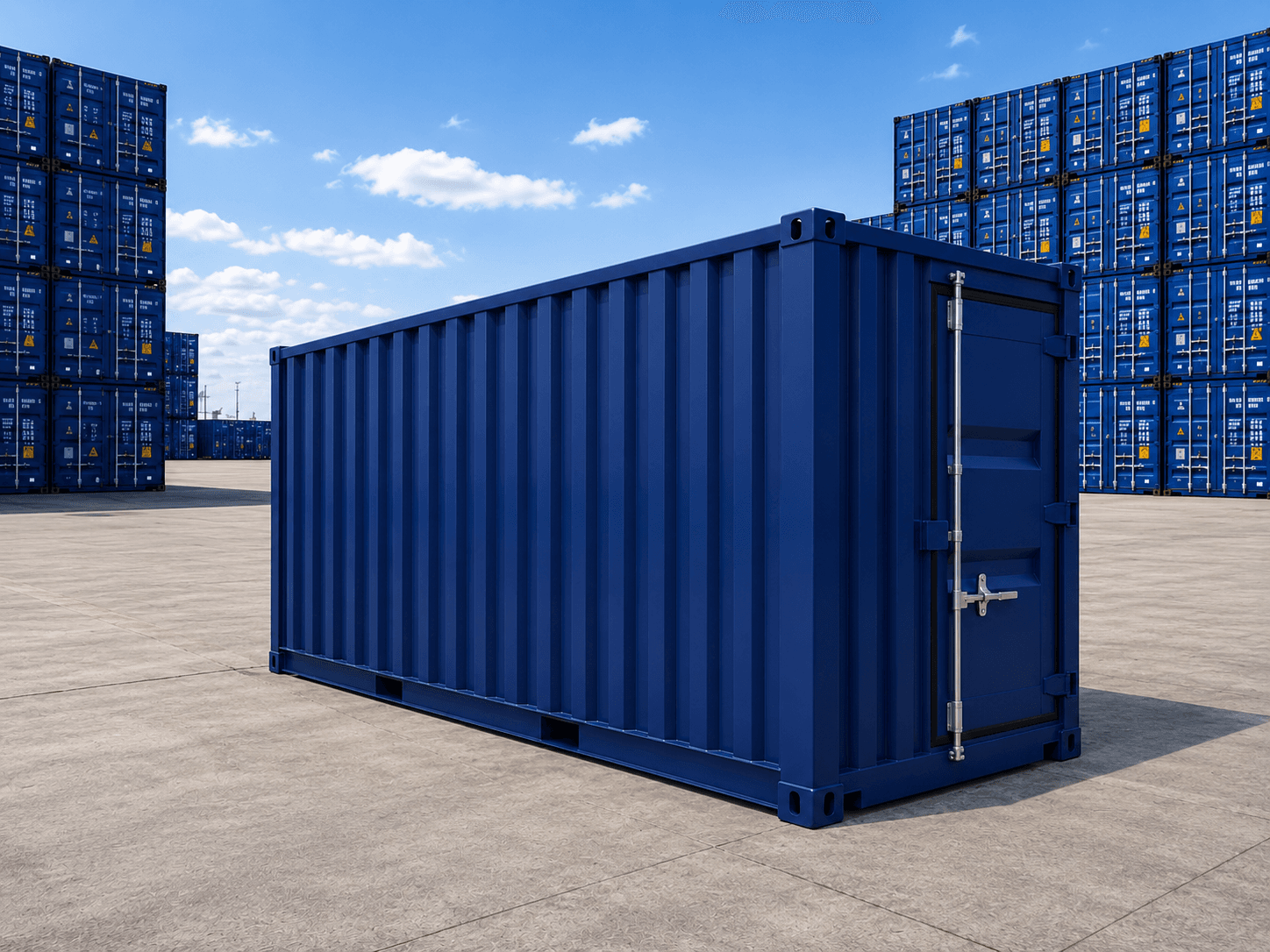 20FT Tri-Door Container — 20FT shipping container